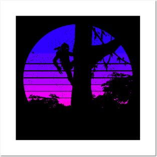 Yautja Sunset - night Posters and Art